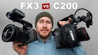 SONY FX3 vs CANON C200 | What you need to know | + CLOG3 & SLOG3 Free 4K Downloads & RAW Photos !!!