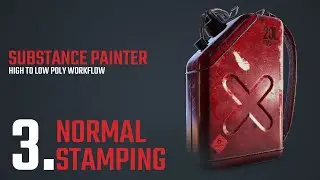 PAINTER - High to Low Poly Workflow - 03 - Normal Stamping