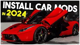 HOW TO INSTALL CAR MODS in GTA V / GTA 5 *2024* EASY METHOD!! ADD-ON Car Mod