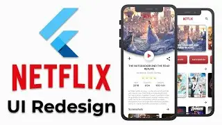 Flutter Netflix UI Redesign | Speed Code