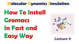 How to install GROMACS in few steps || Fast and Easy Way ||