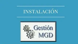TUTORIAL - INSTALACIÓN DE GESTIÓN MGD GRATUITO - ESPAÑOL 2016