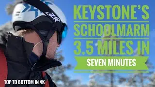 Top to Bottom Schoolmarm! 3.5 miles of Keystone Ski Resort