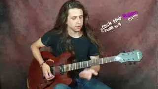 Jazz soloing guitar lesson learn how to improvise using arpeggios over chord changes