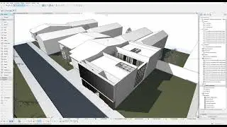 ArchiCAD project import to C4D and Corona HUN