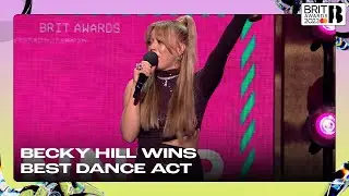 Becky Hill wins Best Dance Act | The BRIT Awards 2023