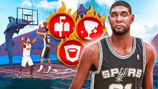 TIM DUNCAN + BANK-SHOT is OVERPOWERED in NBA 2K24