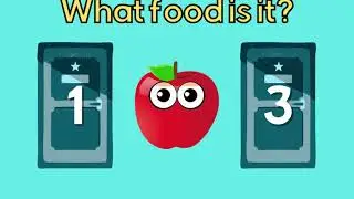 Food Vocabulary ESL game + Free Worksheets | Which Door is the Food Behind