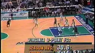 03/13/1994 ACC Final:  Virginia Cavaliers vs.  #4 North Carolina Tar Heels