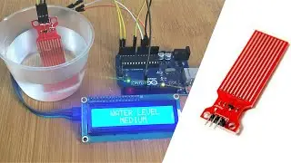 WATER LEVEL SENSOR INTERFACING WITH ARDUINO.