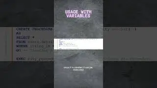 What are SQL Stored Procedures and How to Use Them?