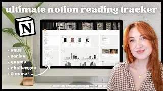 The Ultimate Notion Reading Tracker 📚 (stats, series, quotes, challenges, & more!)