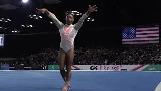 Simone Biles - Floor Exercise - 2021 GK U.S. Classic - Senior Competition