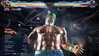 TEKKEN8 King Double Wall Break Combo (Secluded Training Grounds)