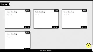 Sticky Notes | Note Taking App - using HTML, CSS, Bootstrap and JavaScript