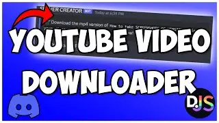 How to DOWNLOAD YOUTUBE VIDEOS using your discord bot! || Discord.js V14