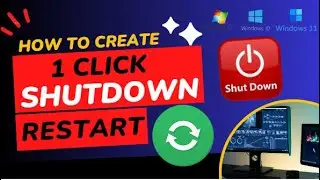 How to Create 1-Click Restart and Shutdown on Windows 10 and 11: Step-by-Step Guide