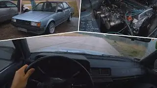 Toyota Carina TA63 Onboard Drifting | WEBER 45 DCOE 2TG/3T Hybrid | Kalocsa