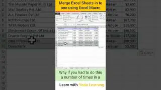 Combine multiple Excel files into one (step-by-step) #excelvba