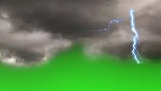 TOP Sky Storm Green Screen Effect Video With Sound Effects || By Green Pedia