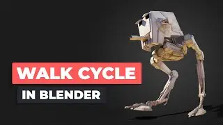 Walk Cycle Animation in Blender (Tutorial)