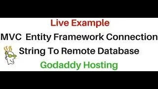 MVC Entity Framework Connection String To Remote SQL Server