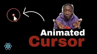 Animated cursor in reactjs | Easiest way | React-animated-cursor