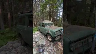 Frozen Remnants: The Abandoned International Truck of Alaska. Would you restore this?