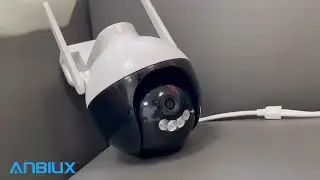 4K 8MP 360° Pan/Tilt Outdoor Wifi Camera