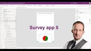 Power Apps Survey from SharePoint Data 5: Pie Chart Progress Indicator