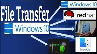 How to transfer data from Windows Machine to Linux or any other Machine