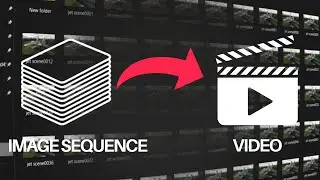 Turn Your Image Sequence Into a Video - Blender Quick Tip in Premiere Pro