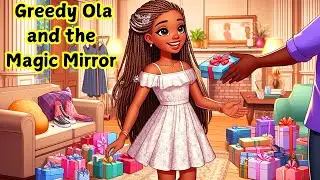 GREEDY OLA AND THE MAGIC MIRROR | Moral Stories for Kids | Bedtime Stories for Kids in English