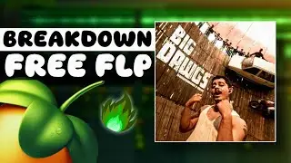 "Big Dawgs" by Hanumankind Song Breakdown In Fl Studio (Free FLP) 🔥