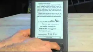 Adjusting your Kindle display