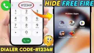 How To Hide Free Fire In Dialer | Free Fire Dial Pad Mein Kaise Chupaye | How To Hide Apps In Dialer