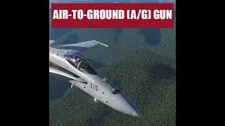 DCS: F/A-18C Hornet Air-to-Ground Gun Training Lesson Recording
