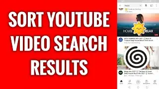 How To Sort YouTube Video Search Results