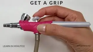 New Airbrush Grip System By Dinair | Spray Like A Pro