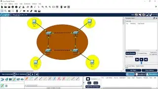 Ring Topology in Cisco Packet Tracer With Explanations | How to make it | Computer Network.