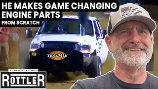 He makes game changing engine parts from scratch.