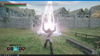 UE4 RPG WIP - Latest Updates (Camera Options, Magic, etc.)
