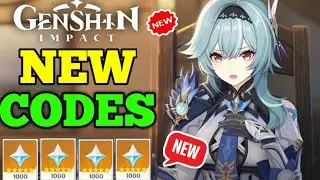 4 GENSHIN IMPACT REDEEM CODES 2021 - GENSHIN IMPACT CODES - CODIGOS GENSHIN IMPACT