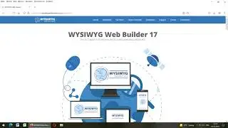 Установка WYSIWYG Web Builder