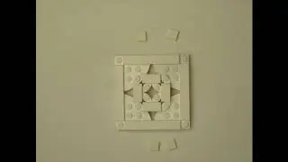 LEGO Ornament Snowflake Build