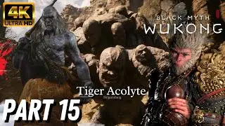 BLACK MYTH WUKONG Ps5 Full Walkthrough Part 15 | Tiger Acolyte