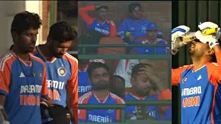 Shubman Gill, Rinku singh, Indian players crying after India lost the 1st T20 match against Zimbabwe