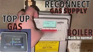 How To Use Emergency Gas Credit & Reconnect Your Smart Gas Supply Meter