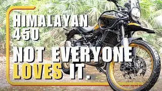 Royal Enfield Himalayan 450 Review.  It's not for everyone.