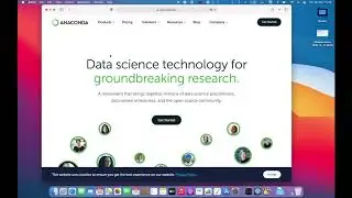 Anaconda with PyCharm IDE on Apple MacBook Pro 13" M1 in 4K